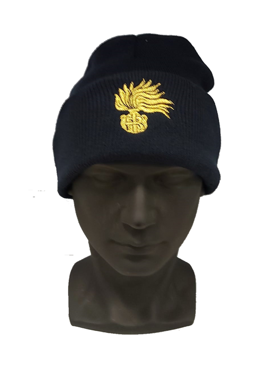 Berrettino in maglia Carabinieri fiamma oro