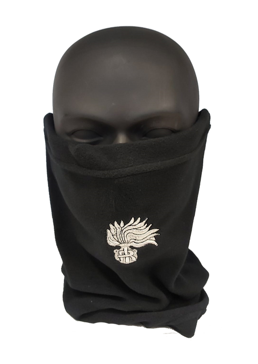 Collare pile Carabinieri fiamma argento