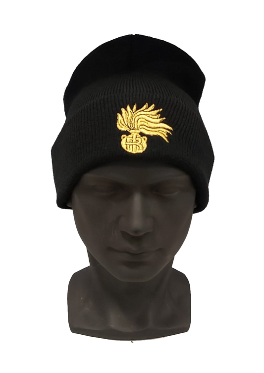 Berrettino in maglia Carabinieri fiamma oro