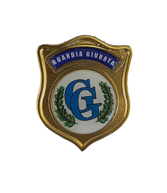 PLACCA GG PER PORTAFOGLIO