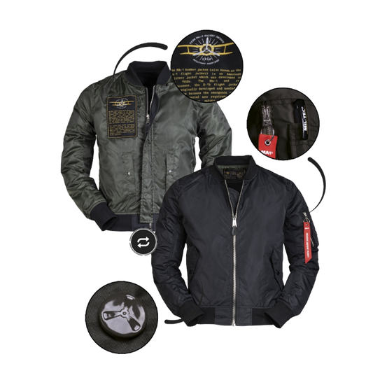 US BLACK SUMMER - FLIGHT JACKET