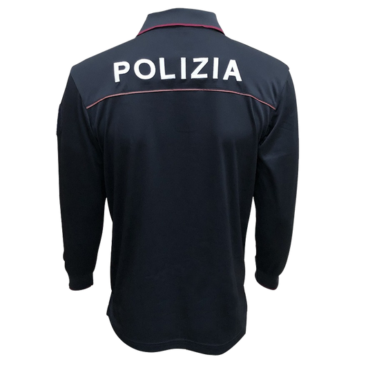Polo manica lunga Polizia di Stato