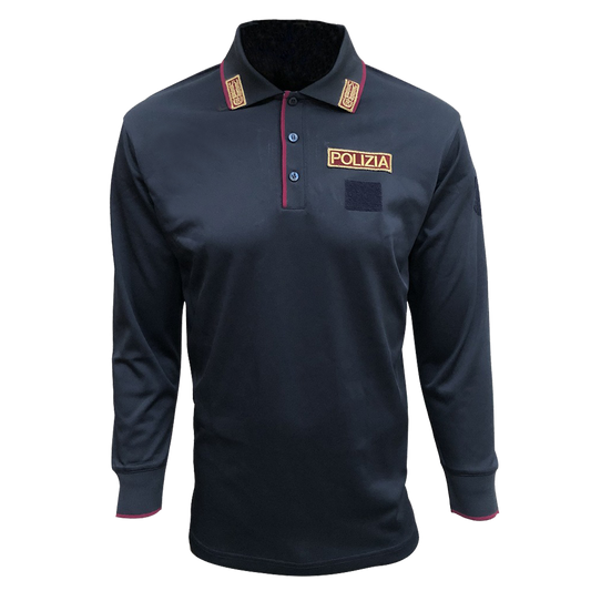 Polo manica lunga Polizia di Stato ISTRUTTORE