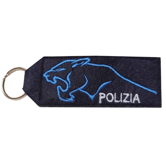 Portachiave squadra volante rettangolare