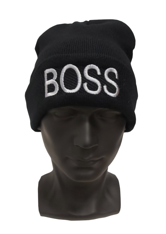 Berrettino in maglia BOSS