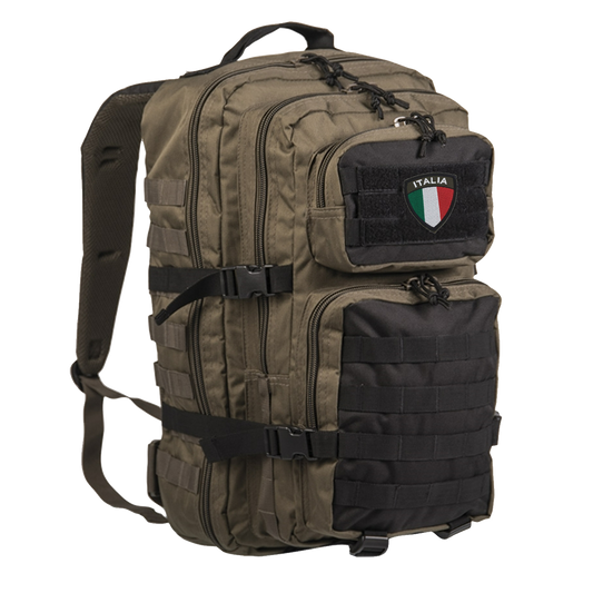 Zaino ranger green/black - patch Italia omaggio