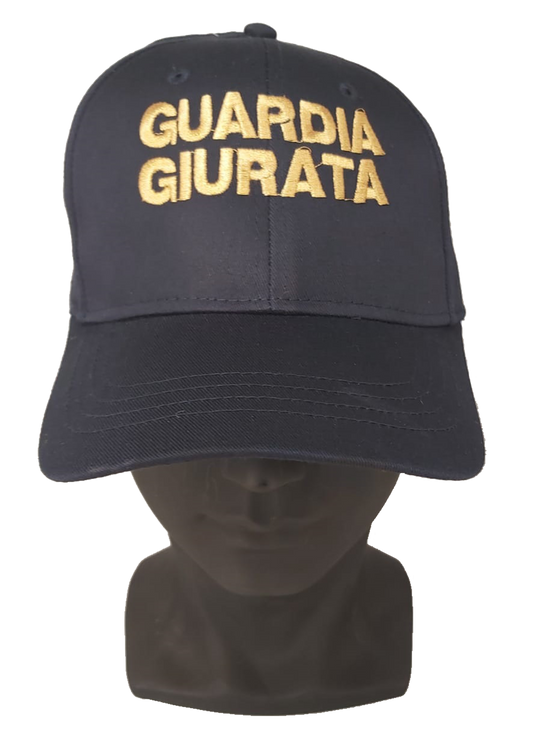 Cappellino scritta GUARDIA GIURATA
