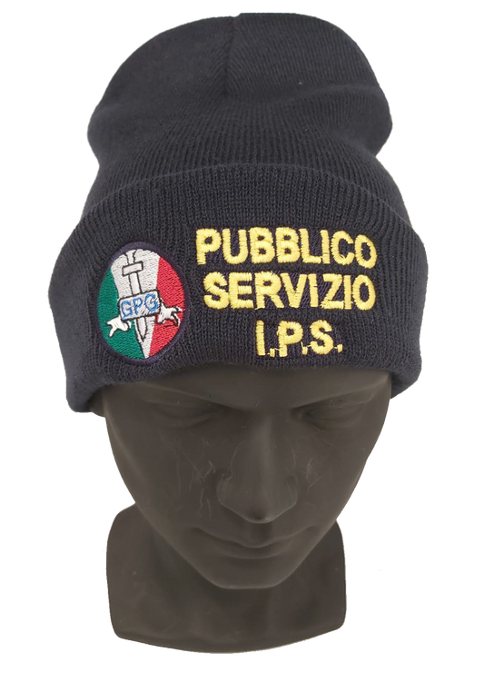 Berrettino in maglia PUBBLICO SERVIZIO IPS