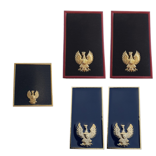 KIT Gradi velcro - tubolare - metallo Polizia di Stato