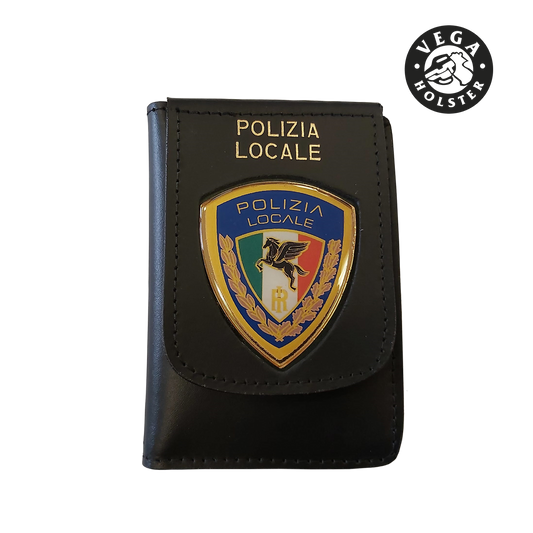 Portafoglio portaplacca Polizia Locale Pegaso