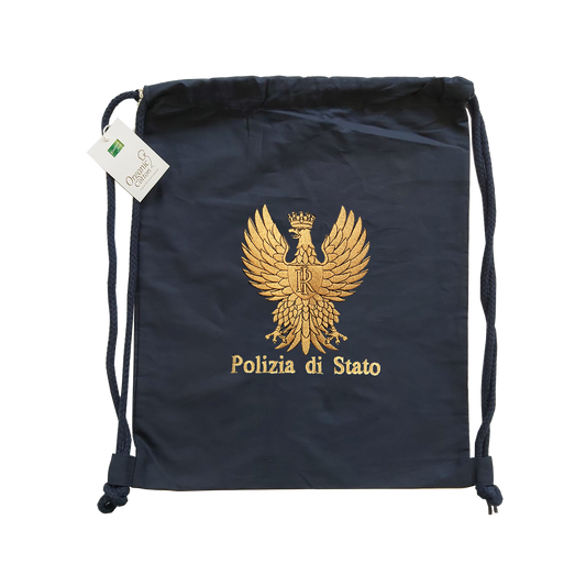 Gymsac sacca Polizia di stato fronte
