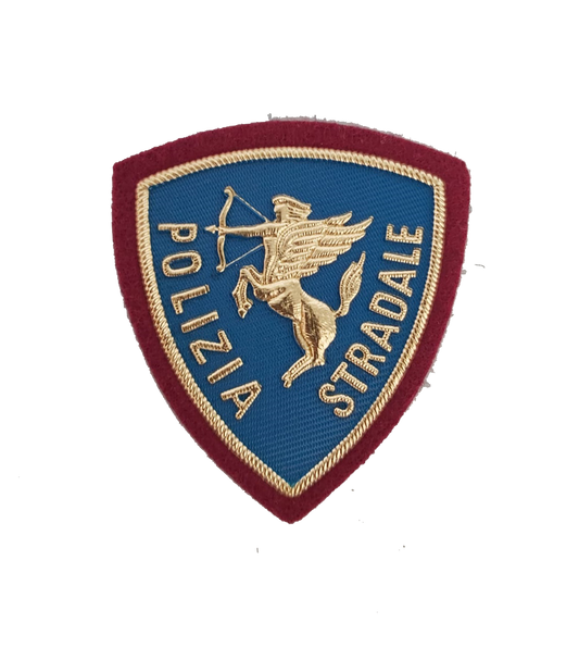 Patch Polizia di Stato in plastica