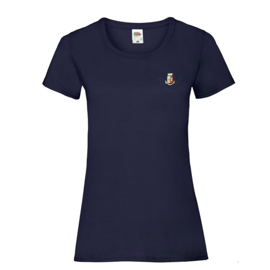 Confezione 5 T-shirt donna Polizia di Stato ricamate